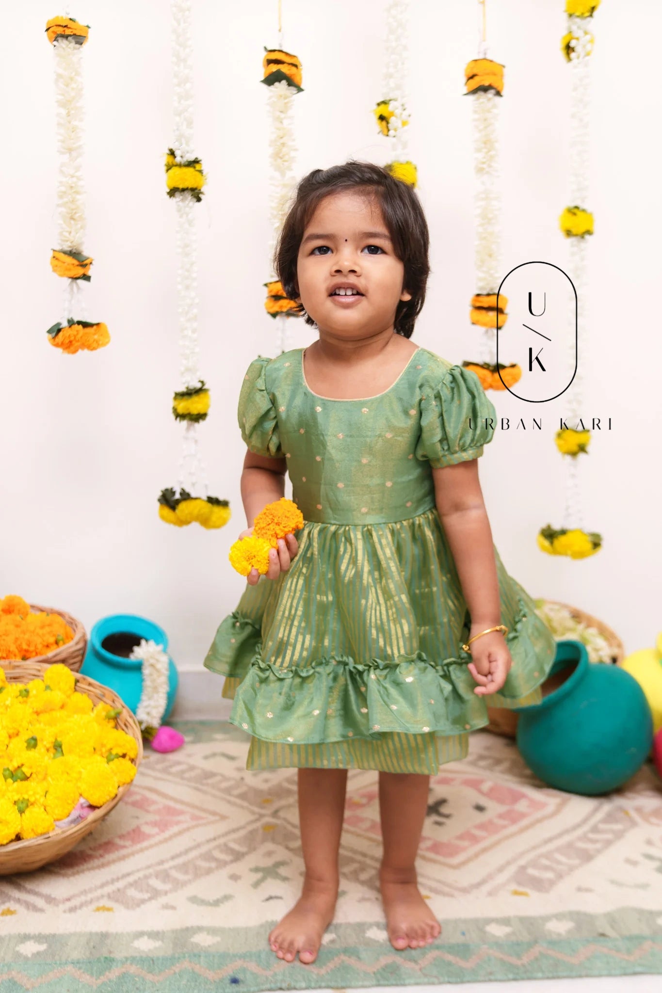 Pragathi Mint Green Mini