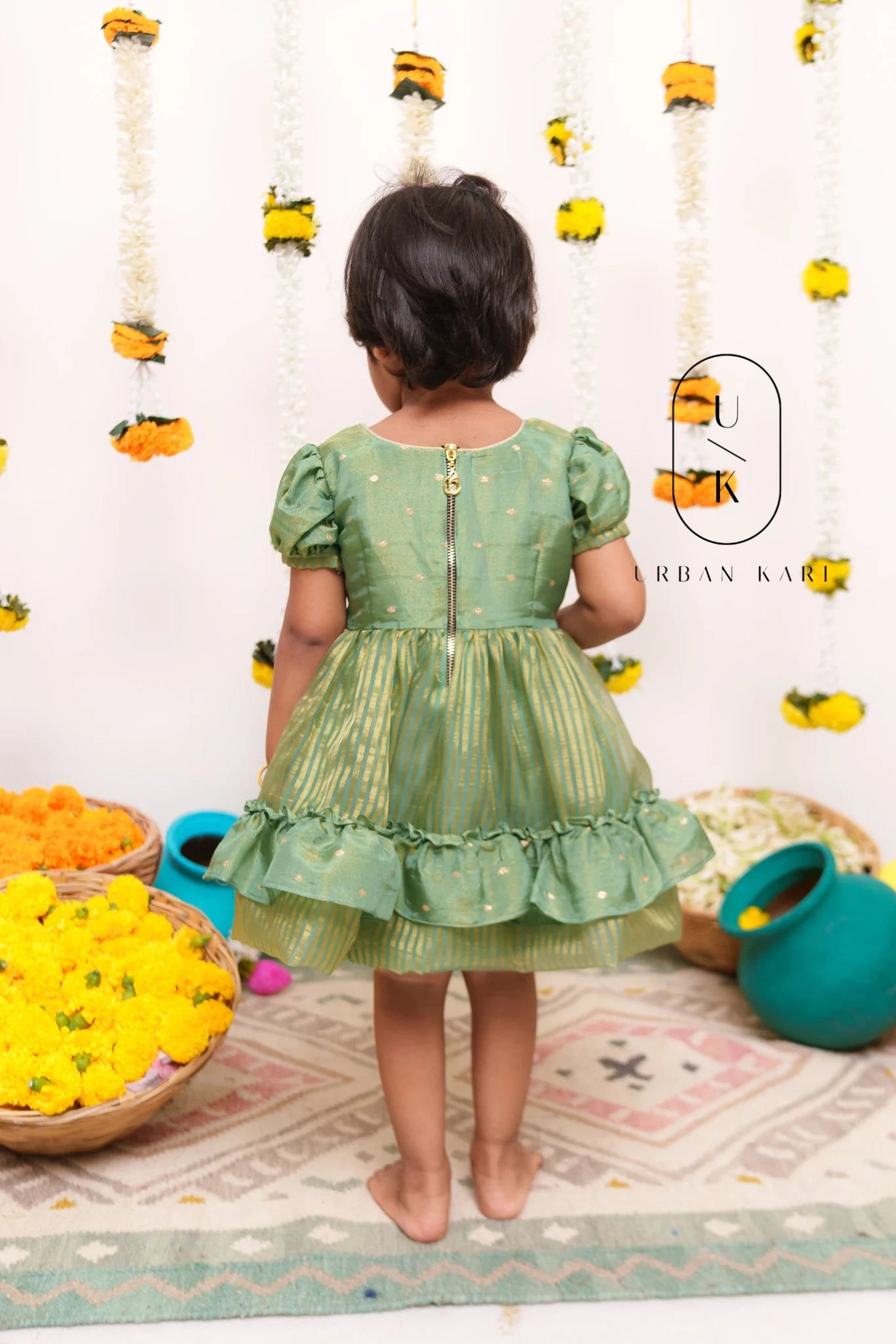 Pragathi Mint Green Mini