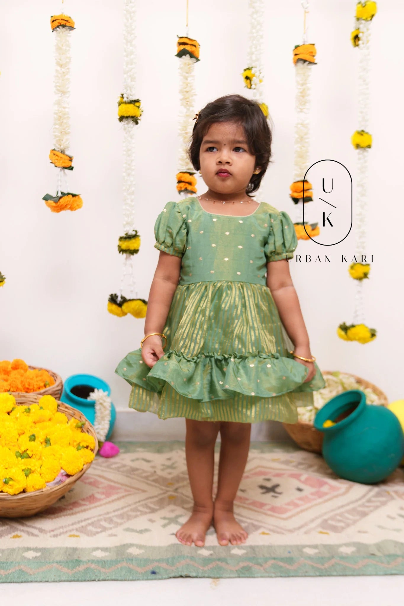 Pragathi Mint Green Mini