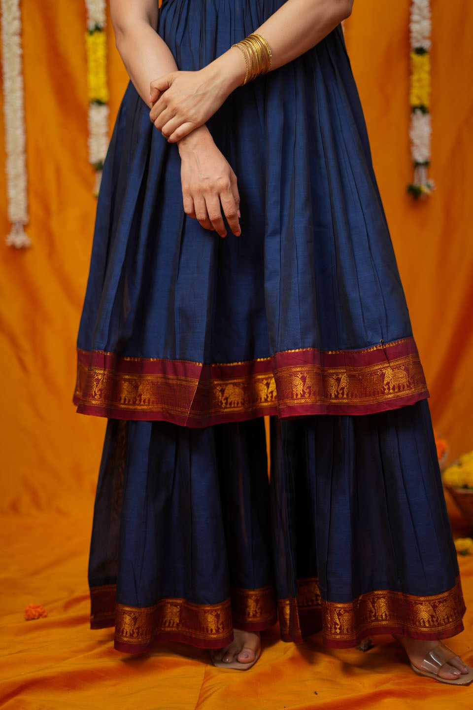 Ezhili Navy Blue